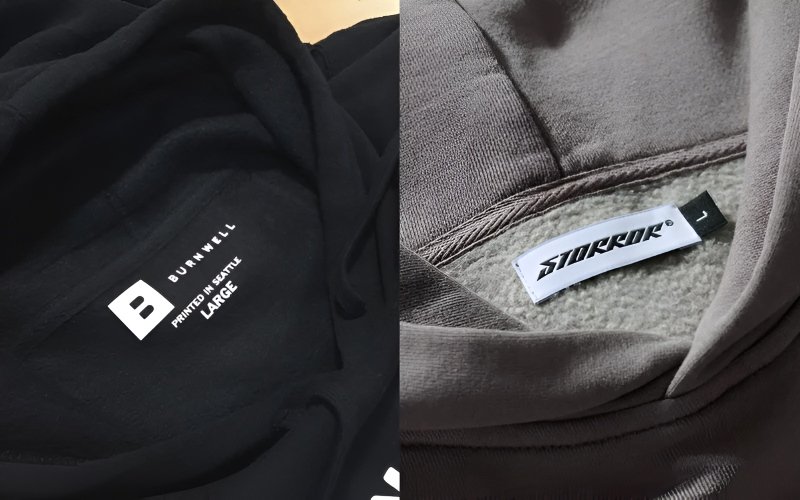 Printed size labels are versatile and cost-effective