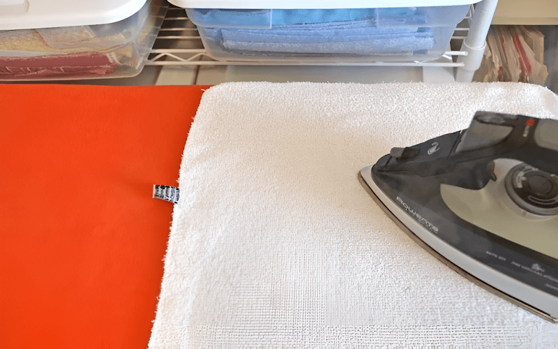 Removing wrinkles takes time and patience