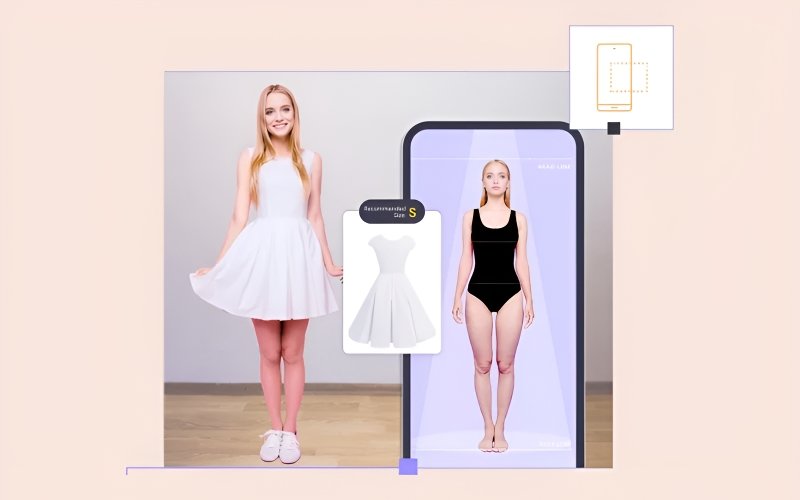 Sizer takes a different approach, placing a strong emphasis on precise body measurement as the foundation for its AI size