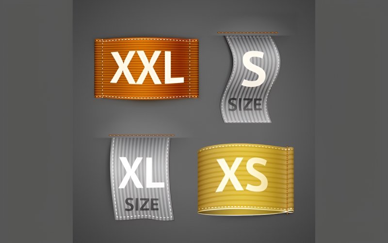 Letter sizing, also known as alpha sizing, uses letters to indicate a range of sizes