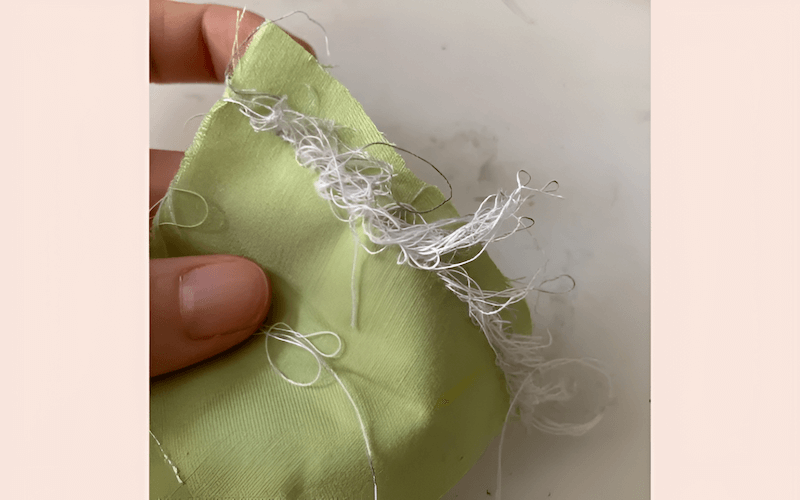 Thread bunching up under the fabric