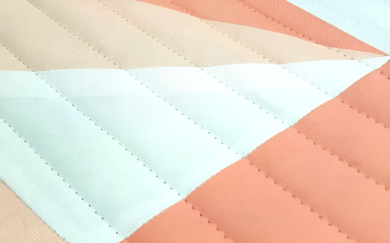 It is especially useful in quilting, as a top thread