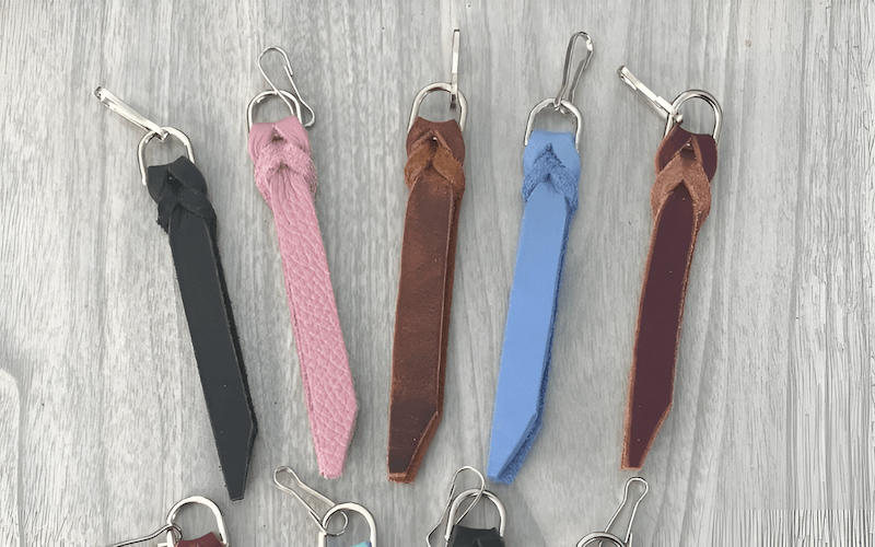 Decorative zipper pulls often have features such as animals, flowers, or favorite items such as cars, motorbikes, etc.