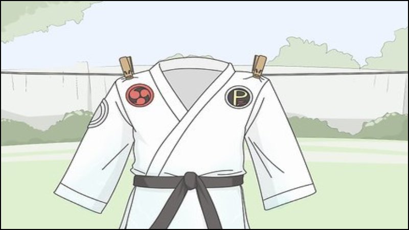 Carefully place your patch on the desired location on your uniform