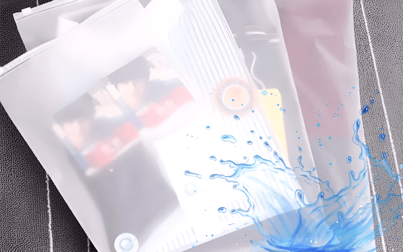Airtight zipper bags (bags with tightly sealed closures) provide excellent protection against moisture