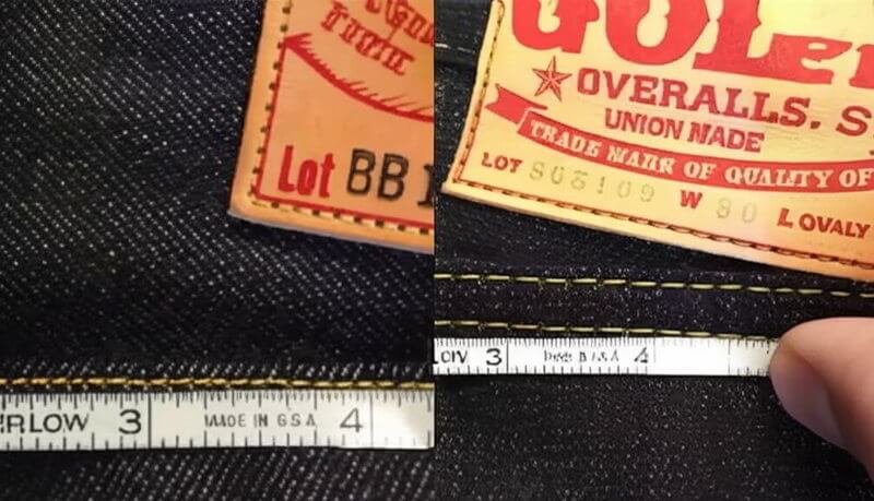 High SPI vs. Low SPI on fabric patch