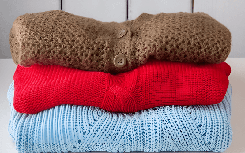 Washing or dry cleaning removes any dirt, oils, or residues that could attract pests or damage the fibers during storage