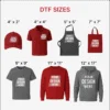 All size of Direct-to-Film (DTF)