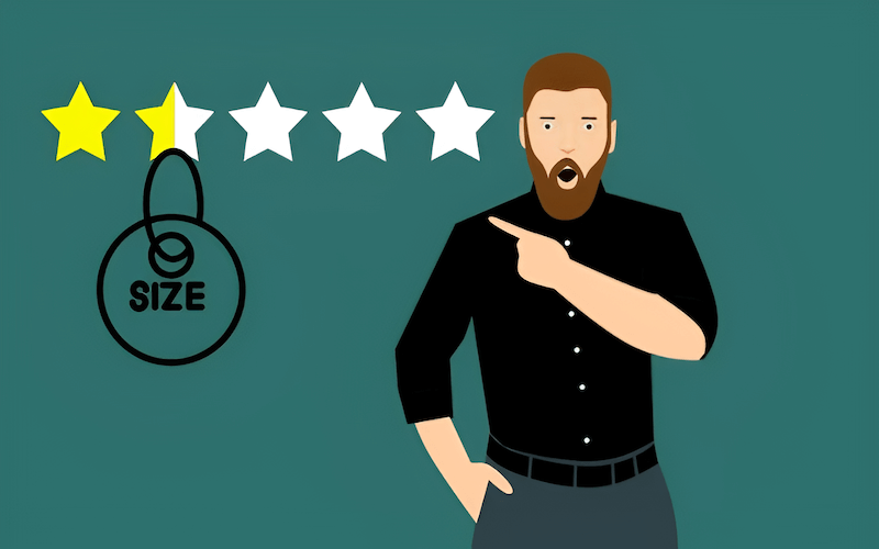 A negative reputation for sizing problems makes it significantly harder to attract new customers