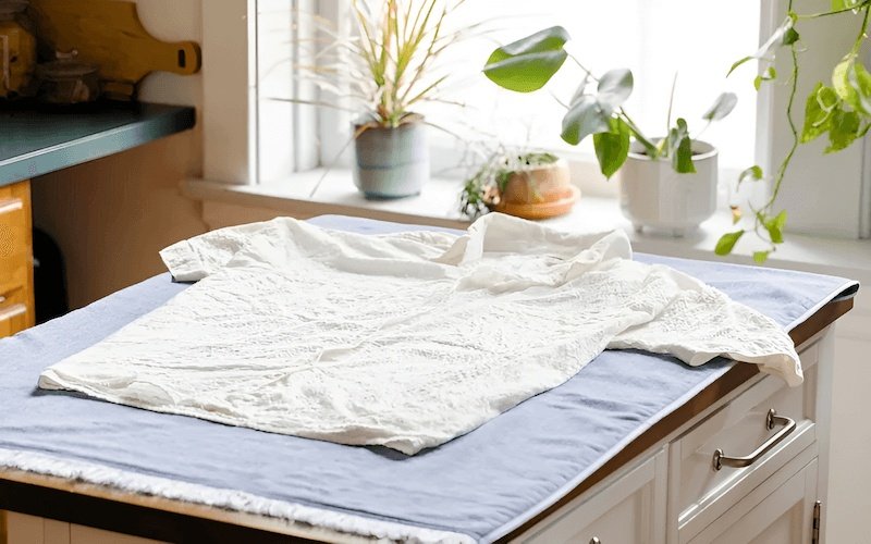 Laying delicates flat to dry is particularly important for items that are prone to stretching, such as sweaters and knits
