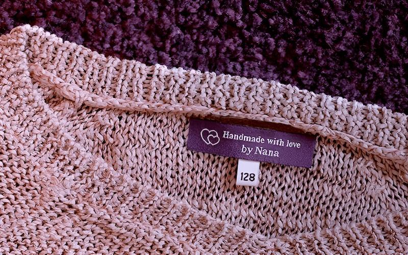 Sew-on labels