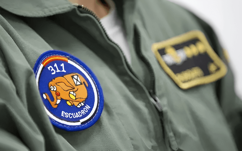 Sewing is the most permanent and durable method for attaching patches