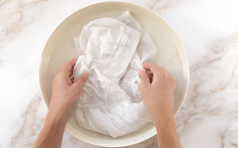 Always check for colorfastness before washing, especially with brightly colored items