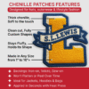 Chenille Patches Features