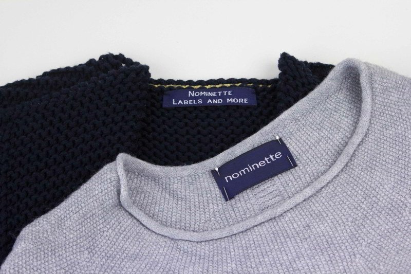Strategically placed neck label for maximum brand visibility comfortably.