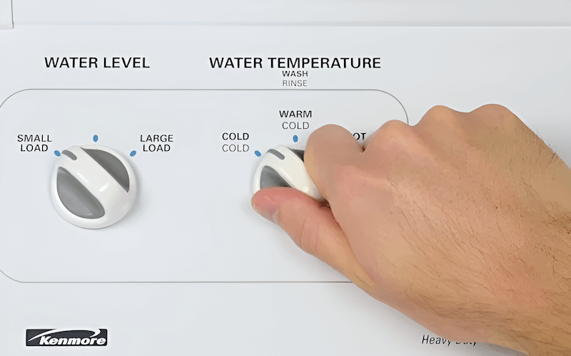 Always use cold water