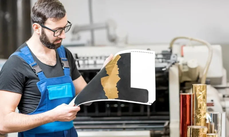 Consider sustainability aspects of foil stamping choices.