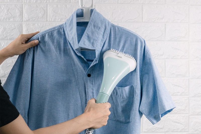 Use steamer for quick wrinkle release easily now.