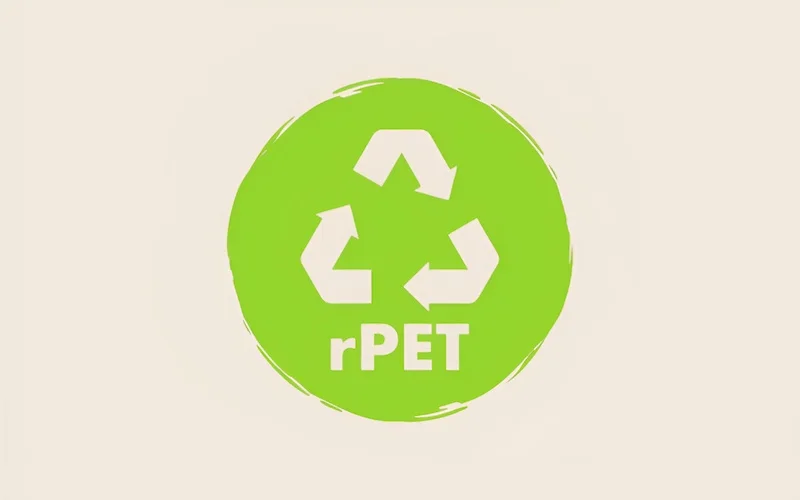 Recycled Polyester, commonly abbreviated as rPET, offers a more sustainable alternative to virgin polyester