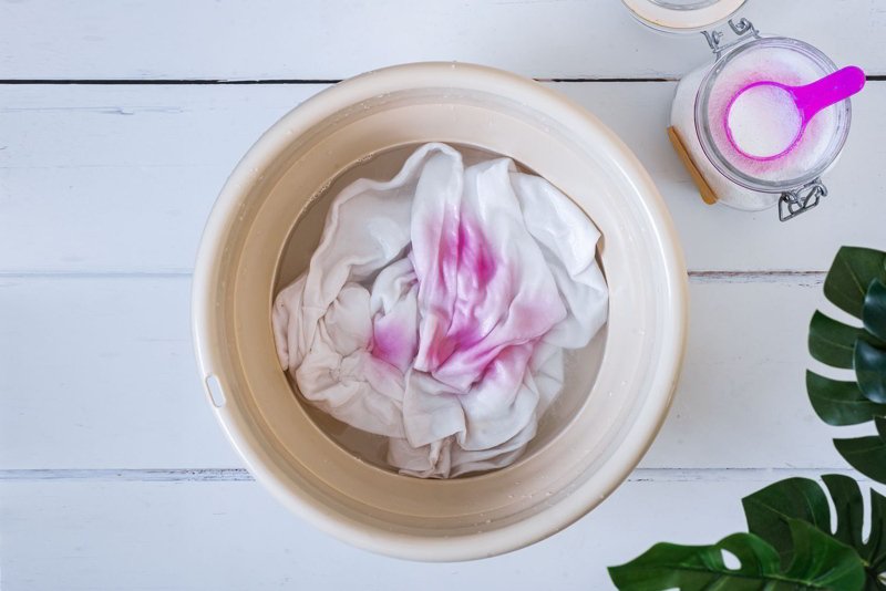 Treat old stains with longer soaking, multiple applications.