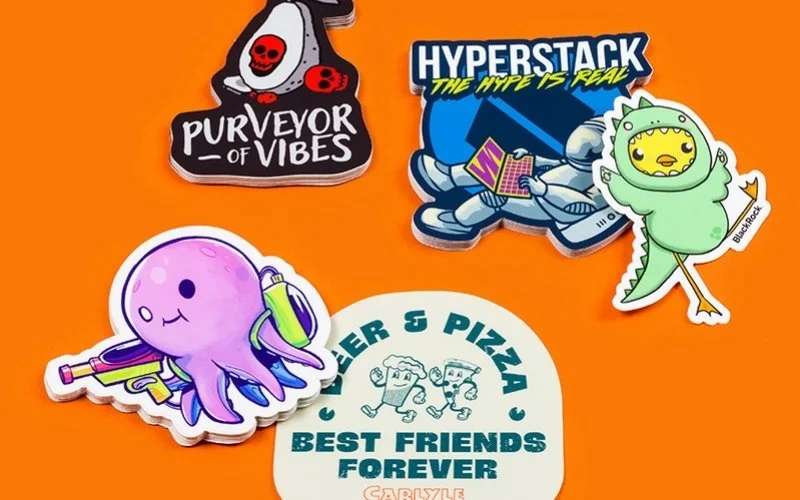 Custom Sticker Samples