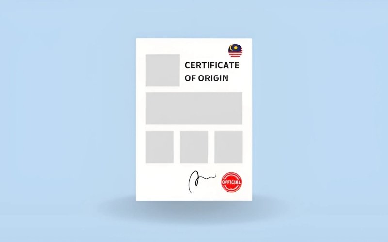 Formal COO Certifications or letters from your suppliers specifying the origin country of fabrics and components