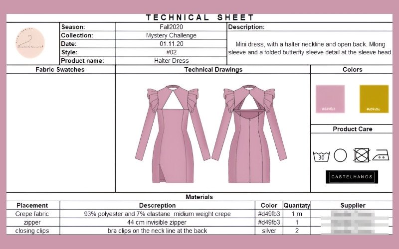 Clear documentation of each Point of Measure is paramount to avoid errors in production