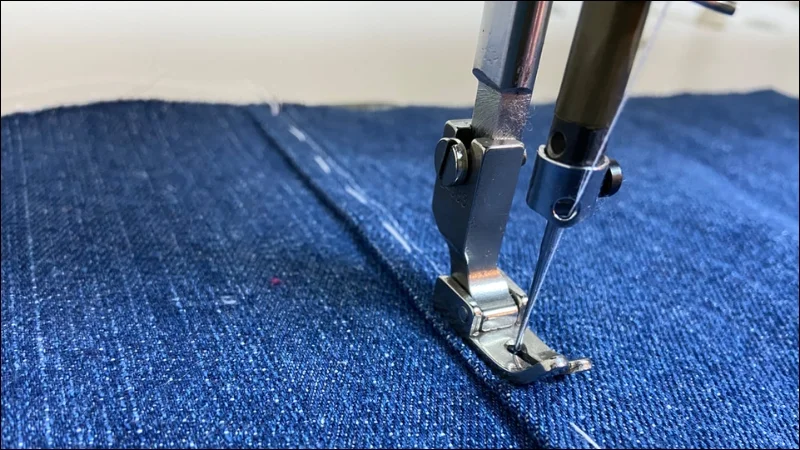 The decision between topstitching and edge stitching depends on the desired outcome