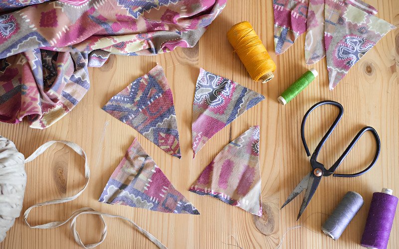 Practice on scrap fabric before you work on your actual garment or project