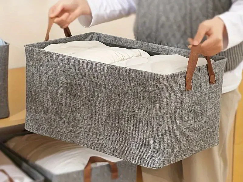Choose breathable containers for happy wool.