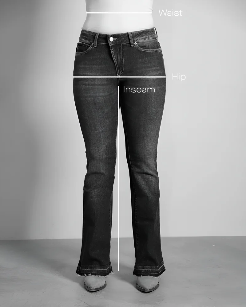 Place tape at top inner thigh, measure straight down.