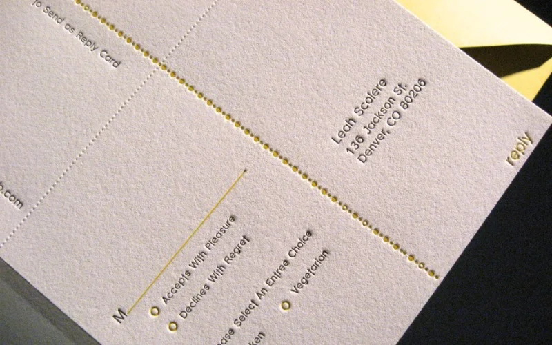 Perforation creates easy tear lines with holes/slits.