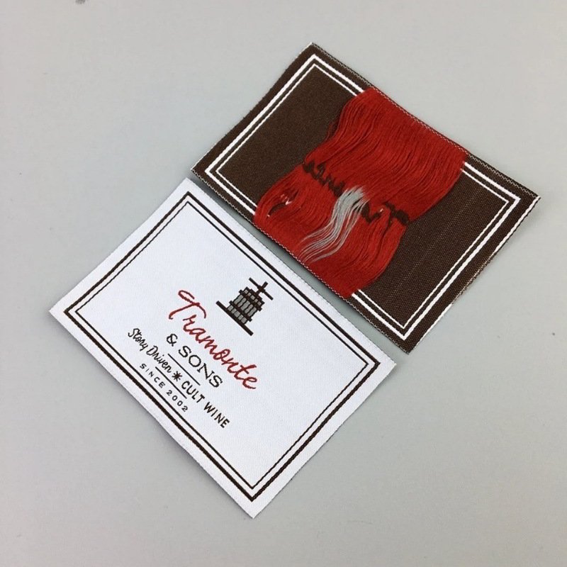 Heat cutting seals edges, prevents label fraying.