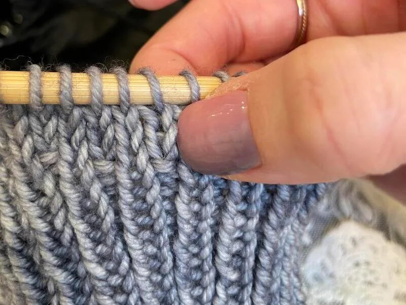 Accuracy in your knit rows.