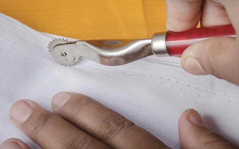 Whether the marks from a tracing wheel wash out depends entirely on the type of tracing paper you use