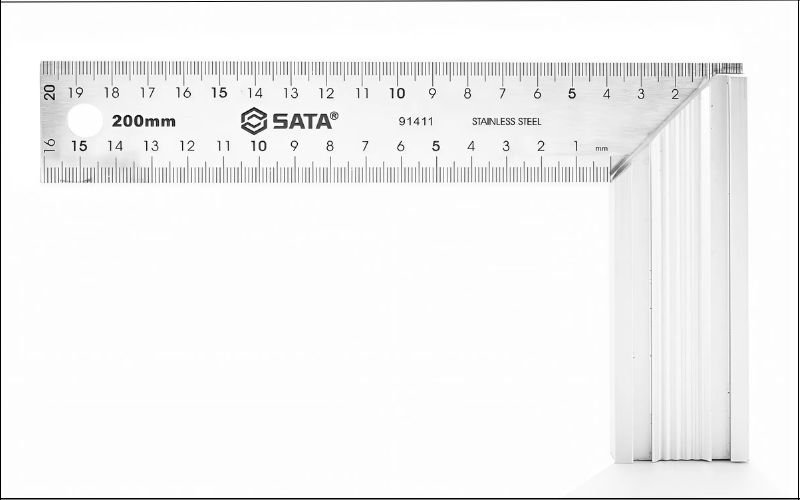 An L-square is a special kind of ruler that is shaped like the letter