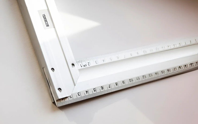 An L-square consists of a long arm and a short arm, and these 2 arms form a right angle