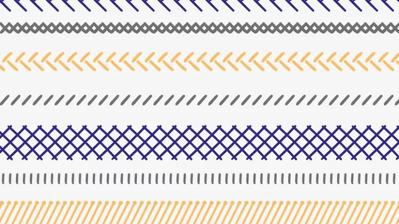 Consider slightly adjusting the number of backstitches based on the material