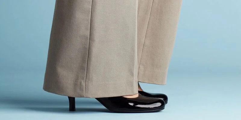 Flawless finish: The magic of a blind hem on dress pants.