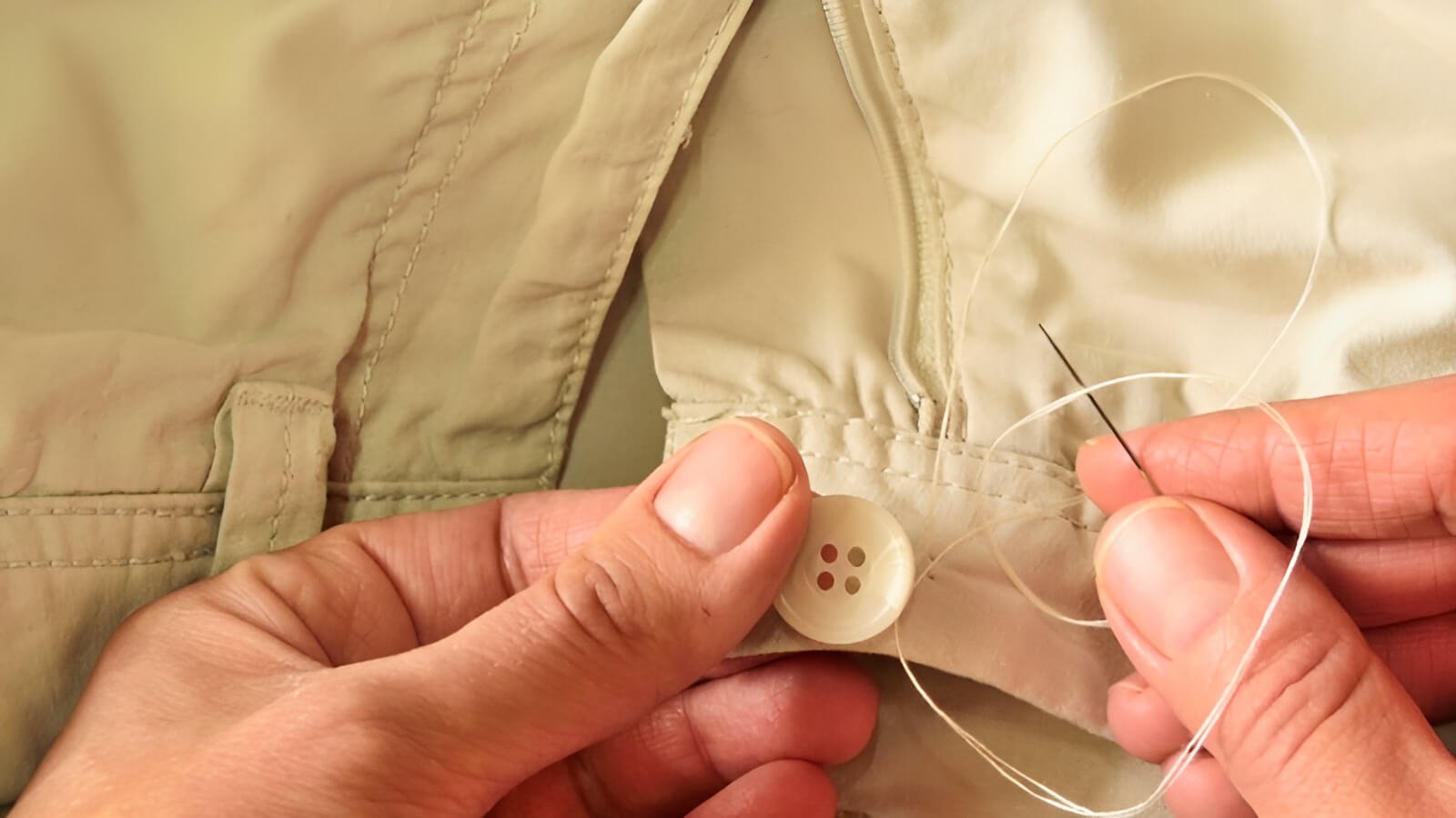 Textile is just another word for the fabric or cloth that clothes are made from
