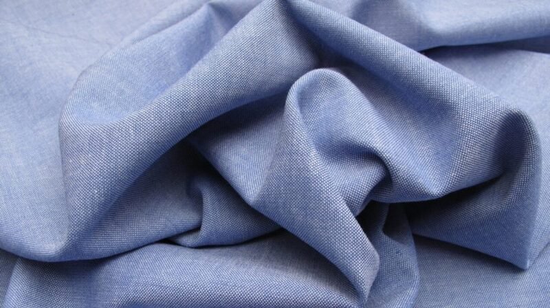 Chambray: Soft, light, with a unique frosted look.