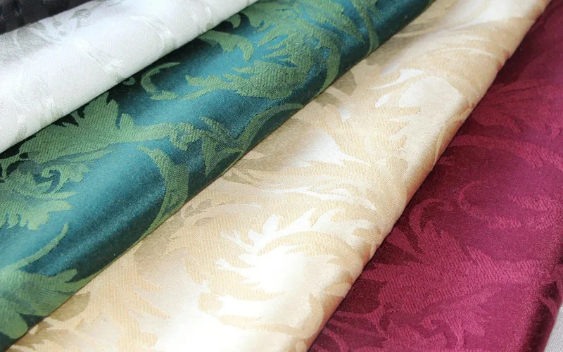 Damask: Woven beauty, reversible.