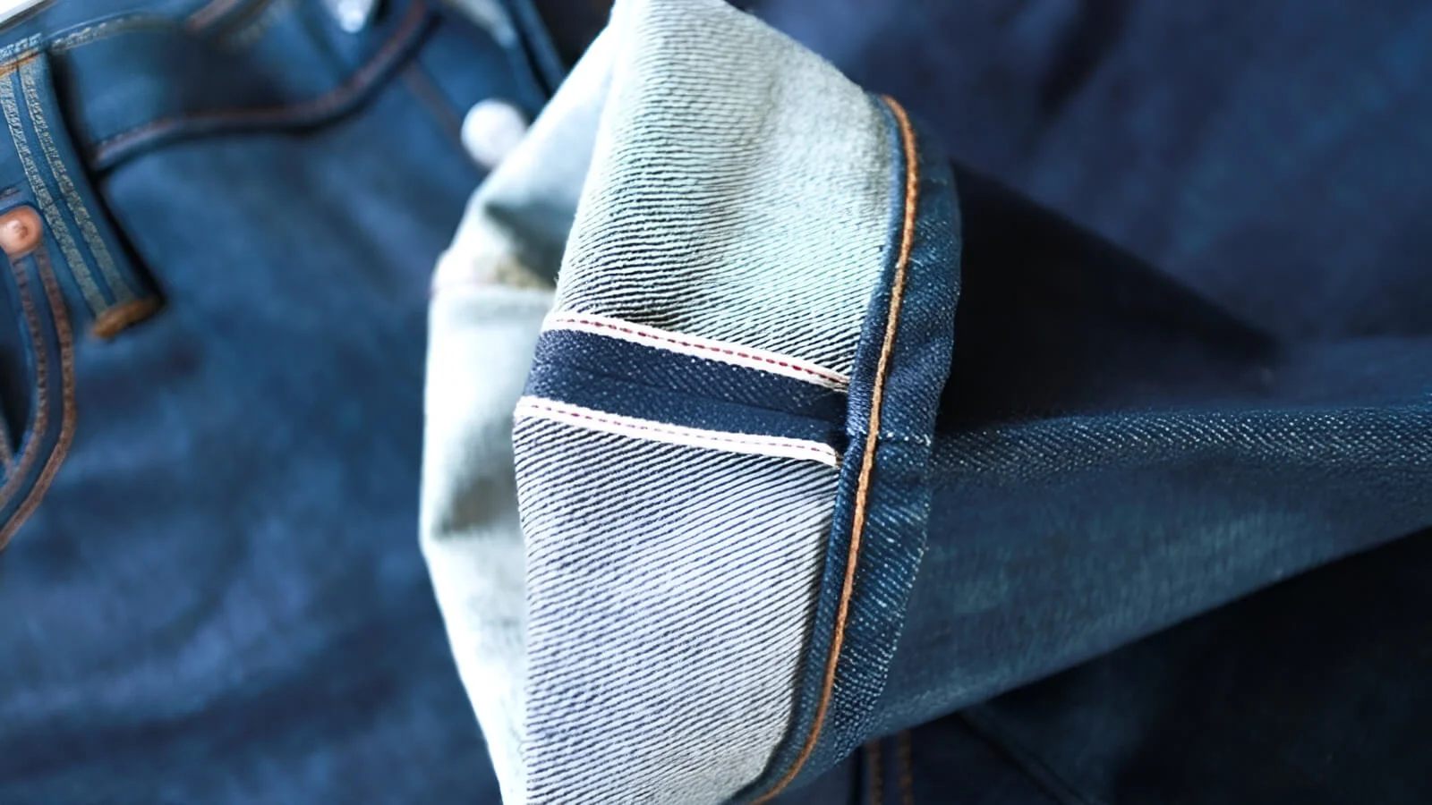 Denim branding and decoration are very common