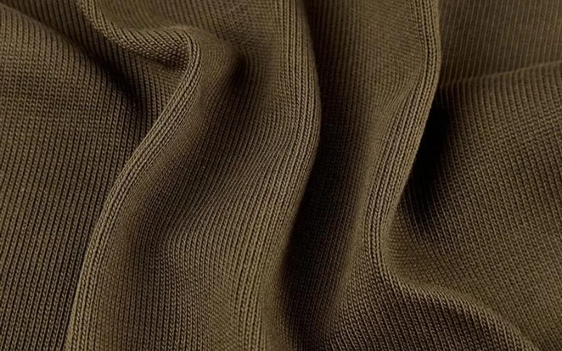 The looped structure of jersey knit gives it a natural stretch and a relaxed drape, perfect for comfortable clothing