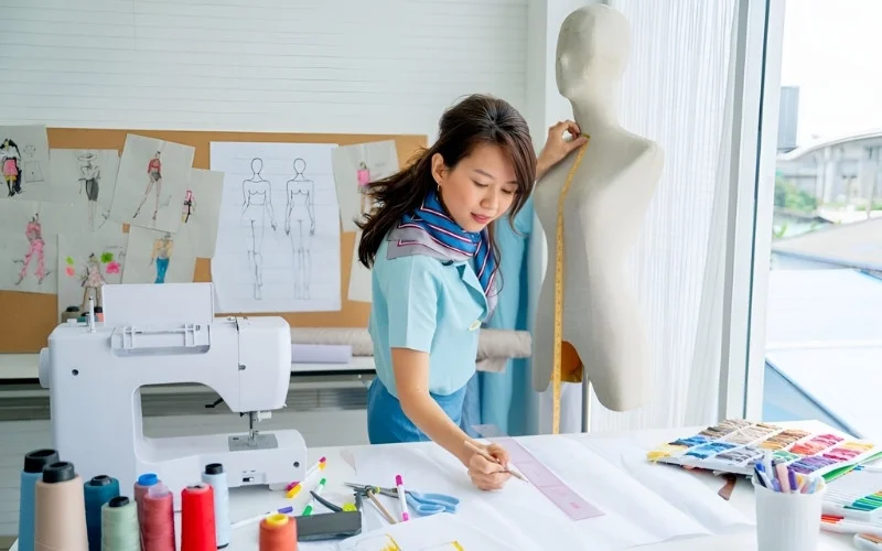 Matching the right fabric drape to your sewing pattern is the key to bringing your design to life
