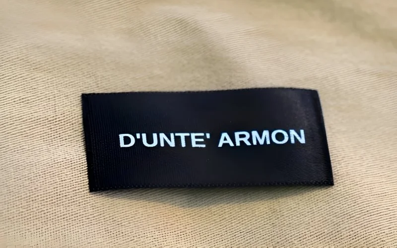 Soft and flexible, printed satin labels are an ideal choice for delicate fabrics as they won't interfere with the drape