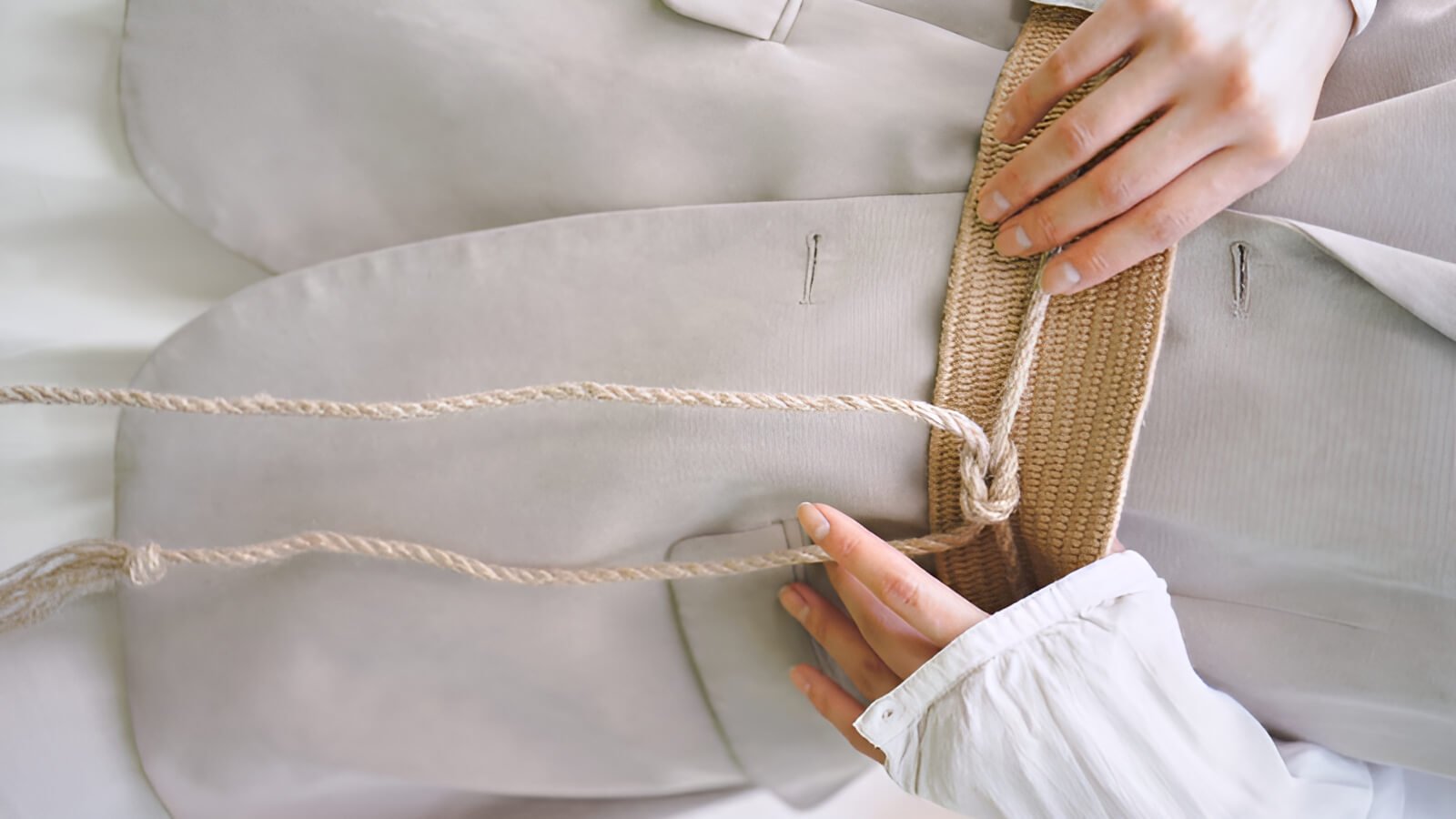 A drawstring is a type of cord, string, rope, or ribbon