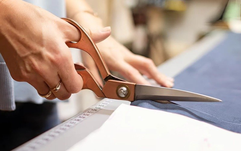 Fabric shears are special scissors designed for just one job: cutting fabric
