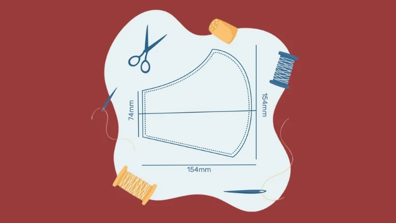 Carefully turn the facing completely to the inside of the garment