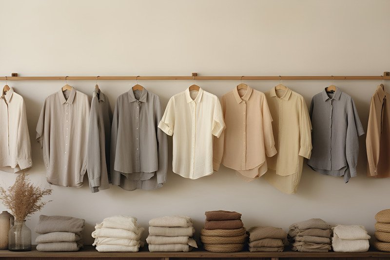 Linen clothing: Cool comfort, timeless style.